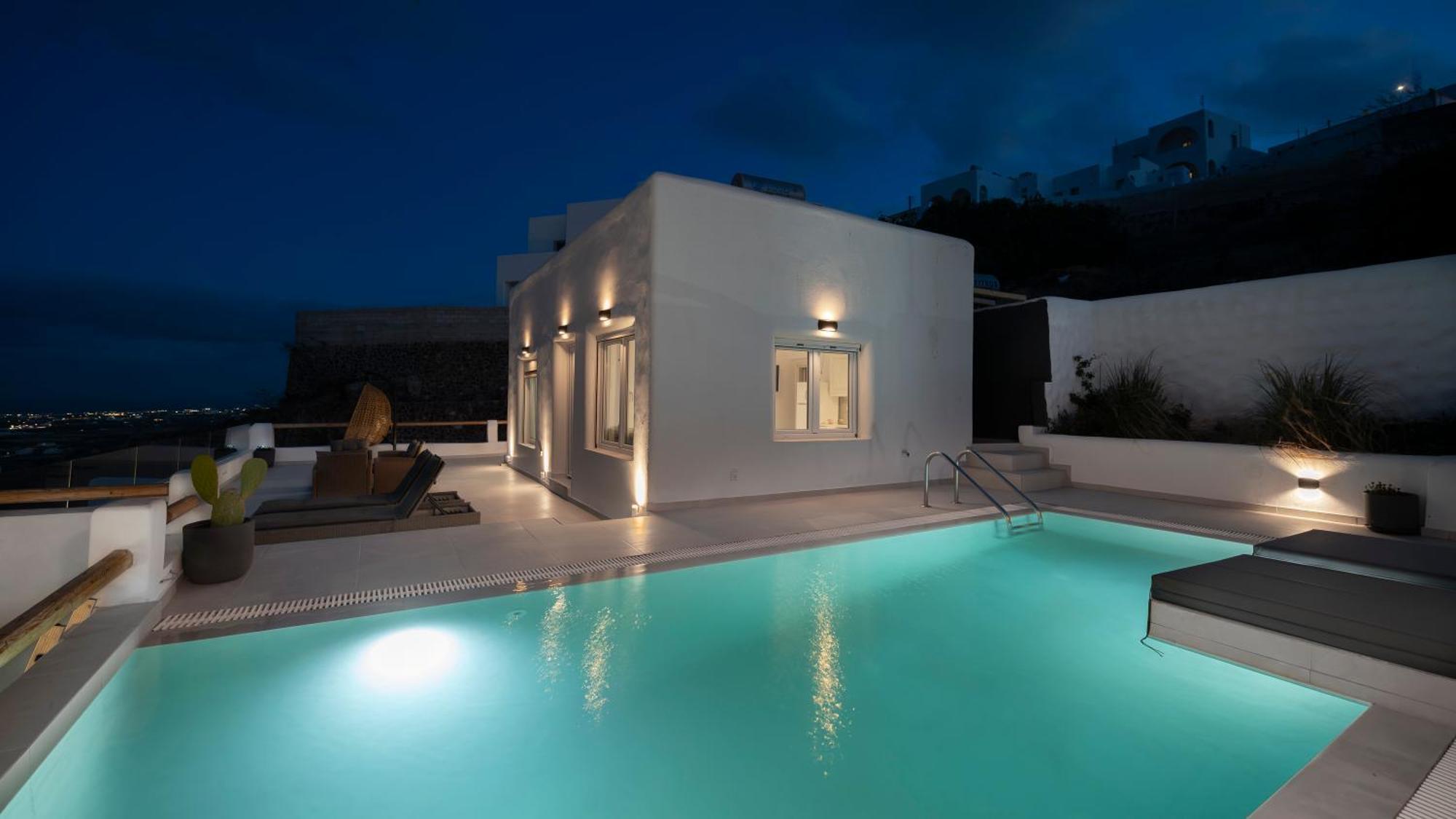 Dream Villa Santorini Vourvoulos Екстер'єр фото