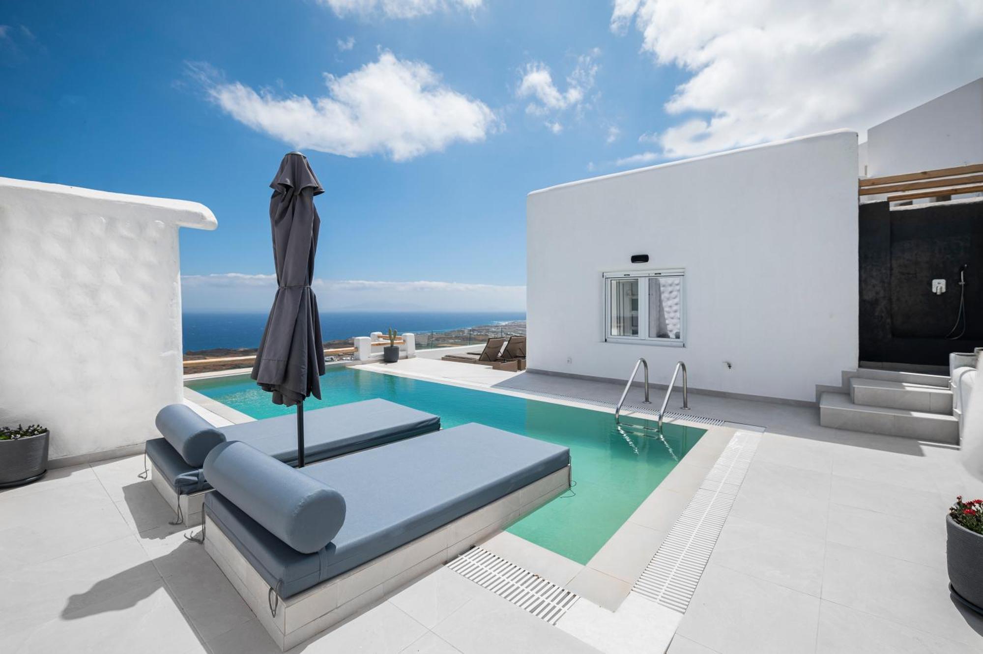 Dream Villa Santorini Vourvoulos Екстер'єр фото