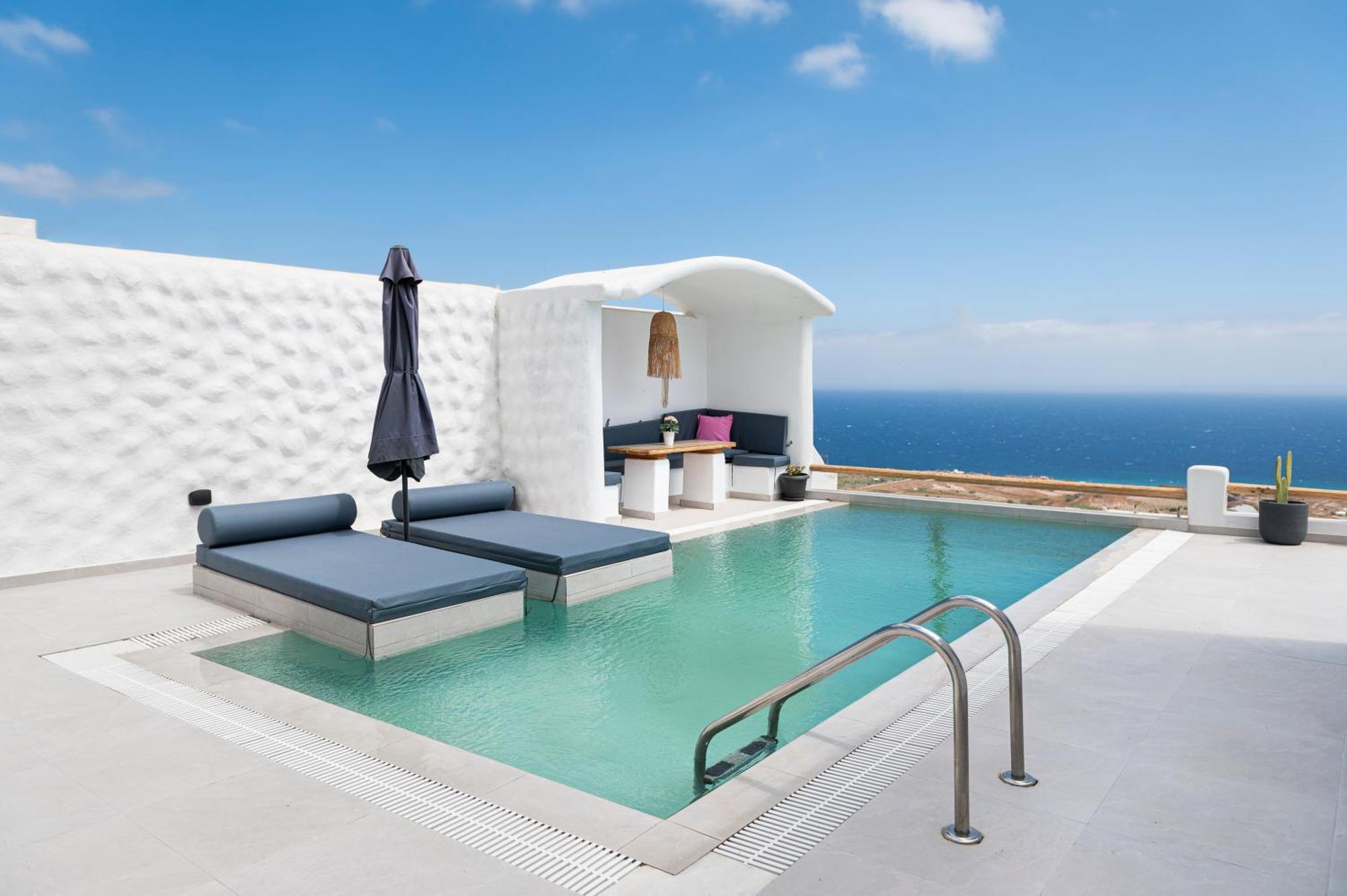Dream Villa Santorini Vourvoulos Екстер'єр фото