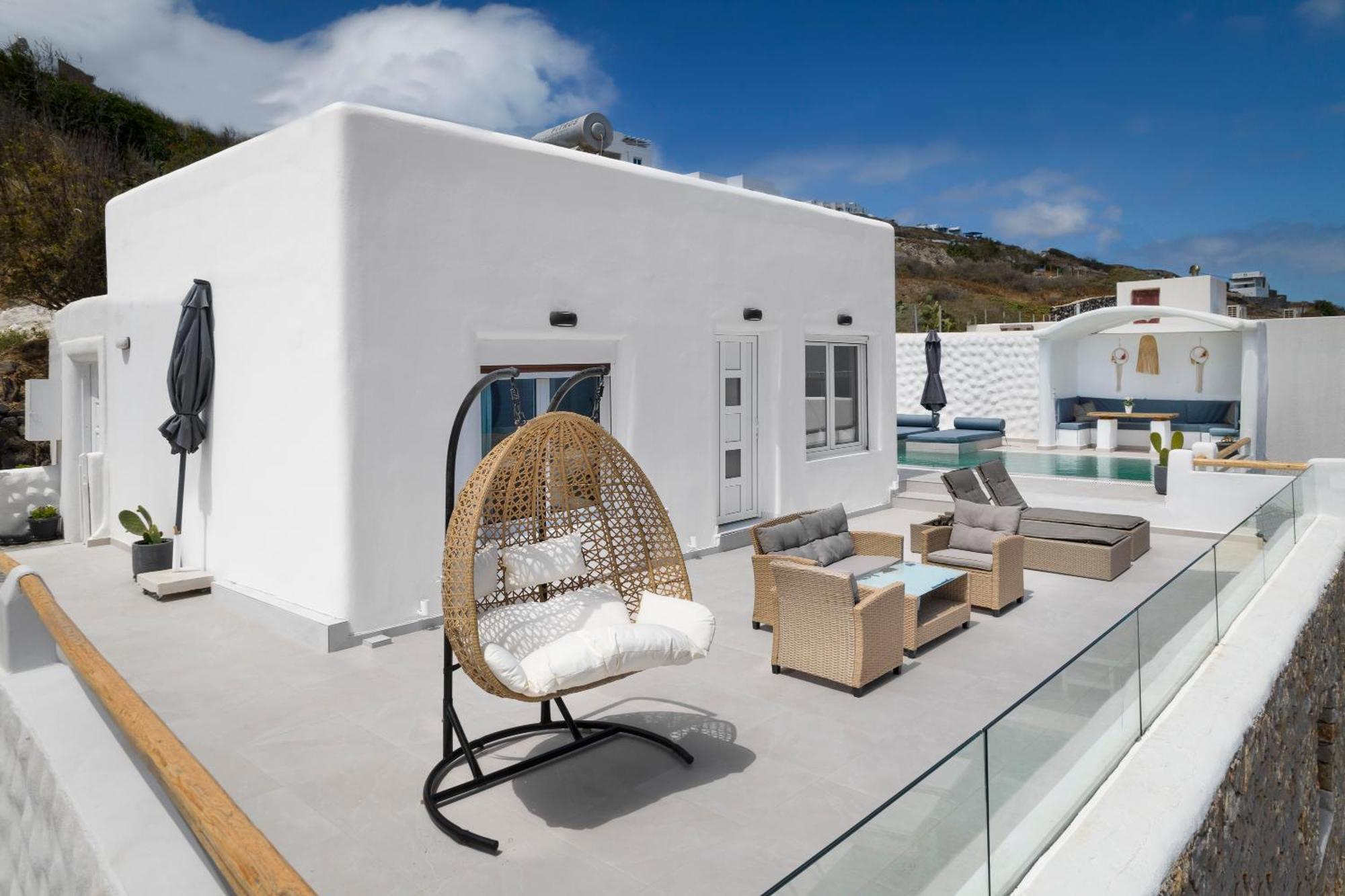 Dream Villa Santorini Vourvoulos Екстер'єр фото
