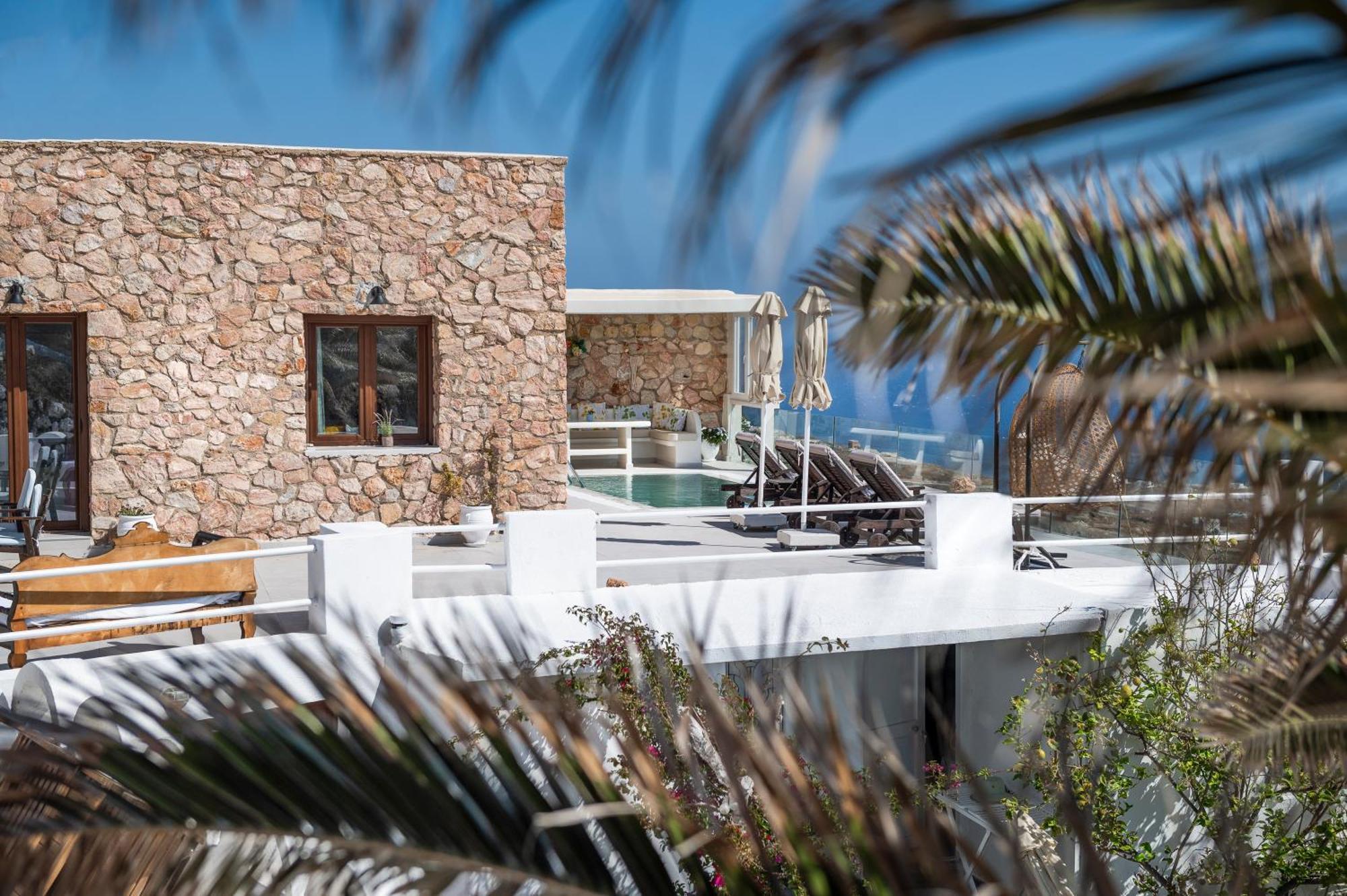 Dream Villa Santorini Vourvoulos Екстер'єр фото