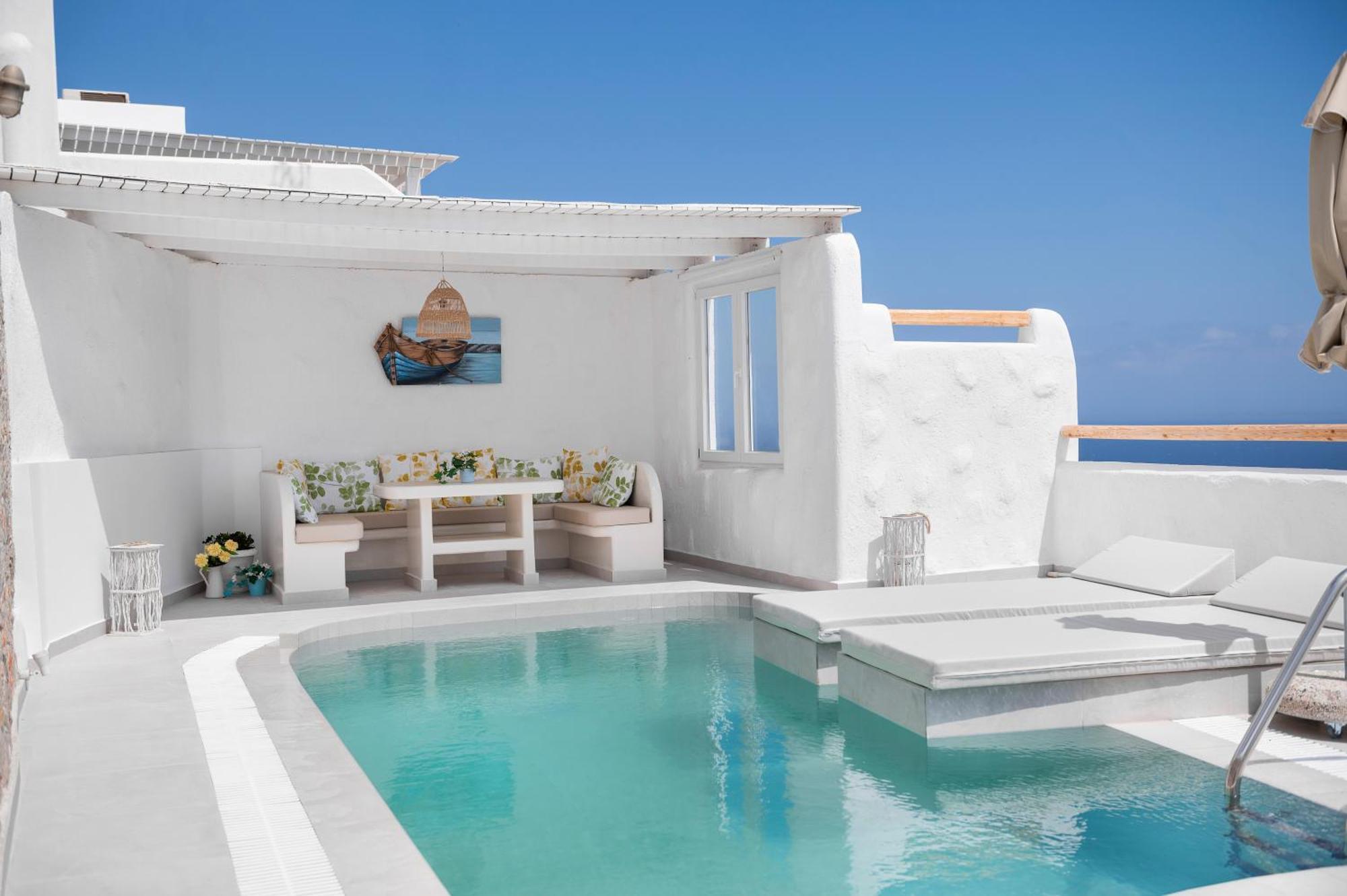 Dream Villa Santorini Vourvoulos Екстер'єр фото