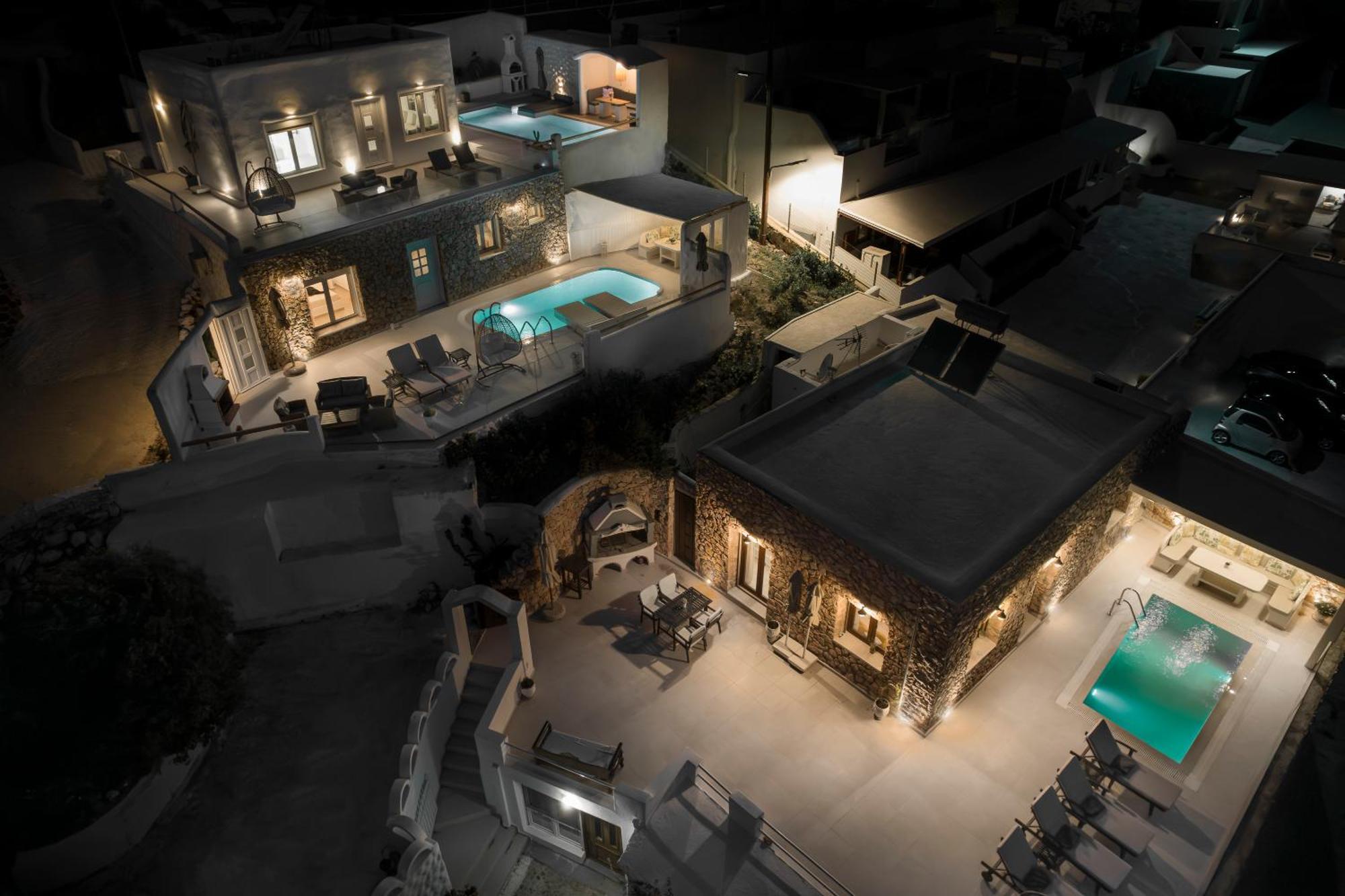 Dream Villa Santorini Vourvoulos Екстер'єр фото